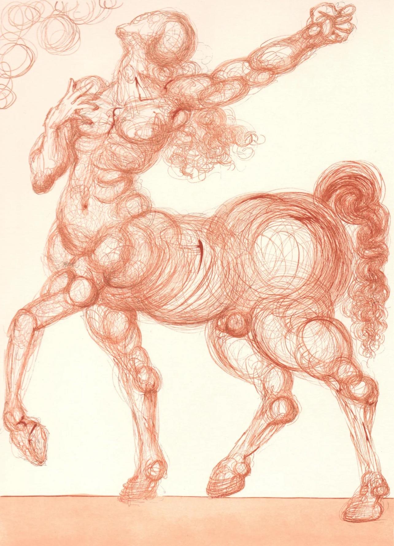 Salvador Dali, The Centaur (M. & L. 1039-1138; F. 189-200)