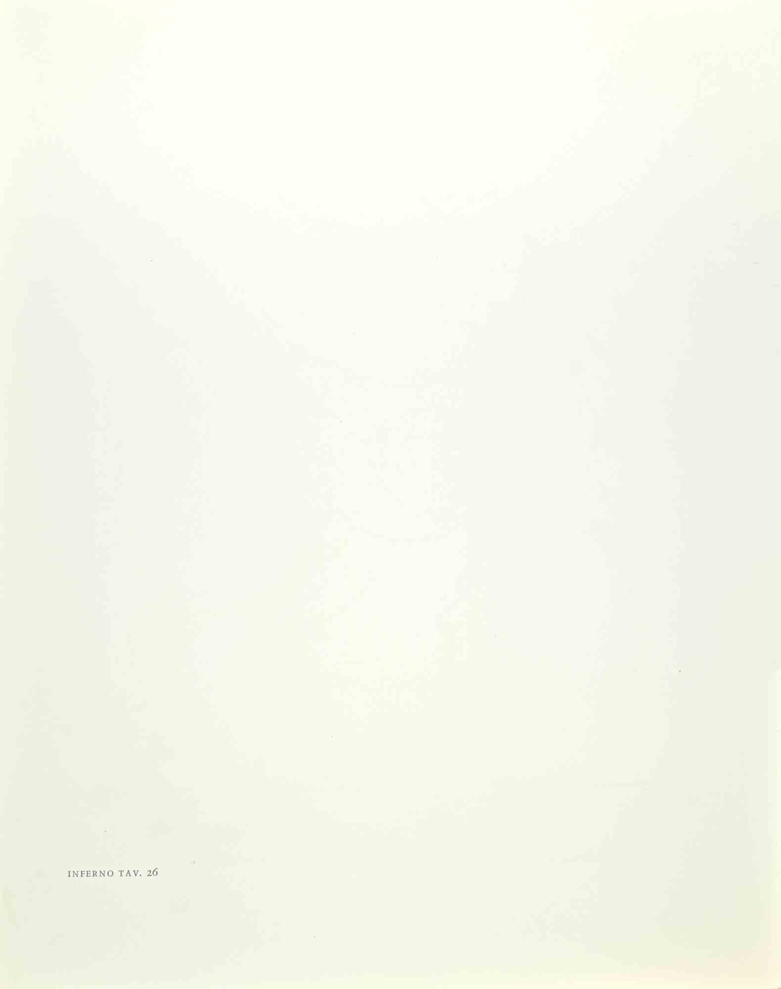 Il  Centauro - Stampa xilografica - 1963 - Print Surrealismo di Salvador Dalí