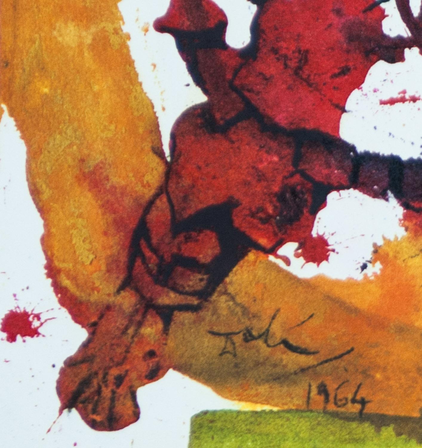 The Chosen Vineyard,  Biblia Sacra Salvador Dali Lithograph 1964 - Print by Salvador Dalí