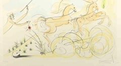 The Coach and the Flies - Etching  - 1974