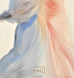 The Comfort of Beatrice - Woodcut - 1963