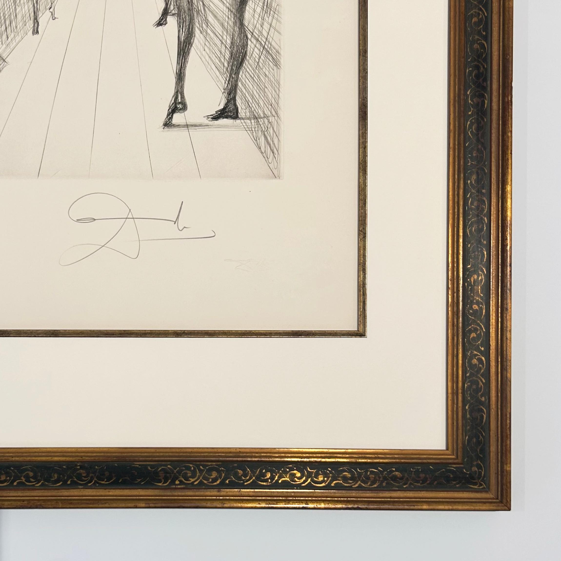 Le couloir de Katmandu, des Hippies - Surréalisme Print par Salvador Dalí