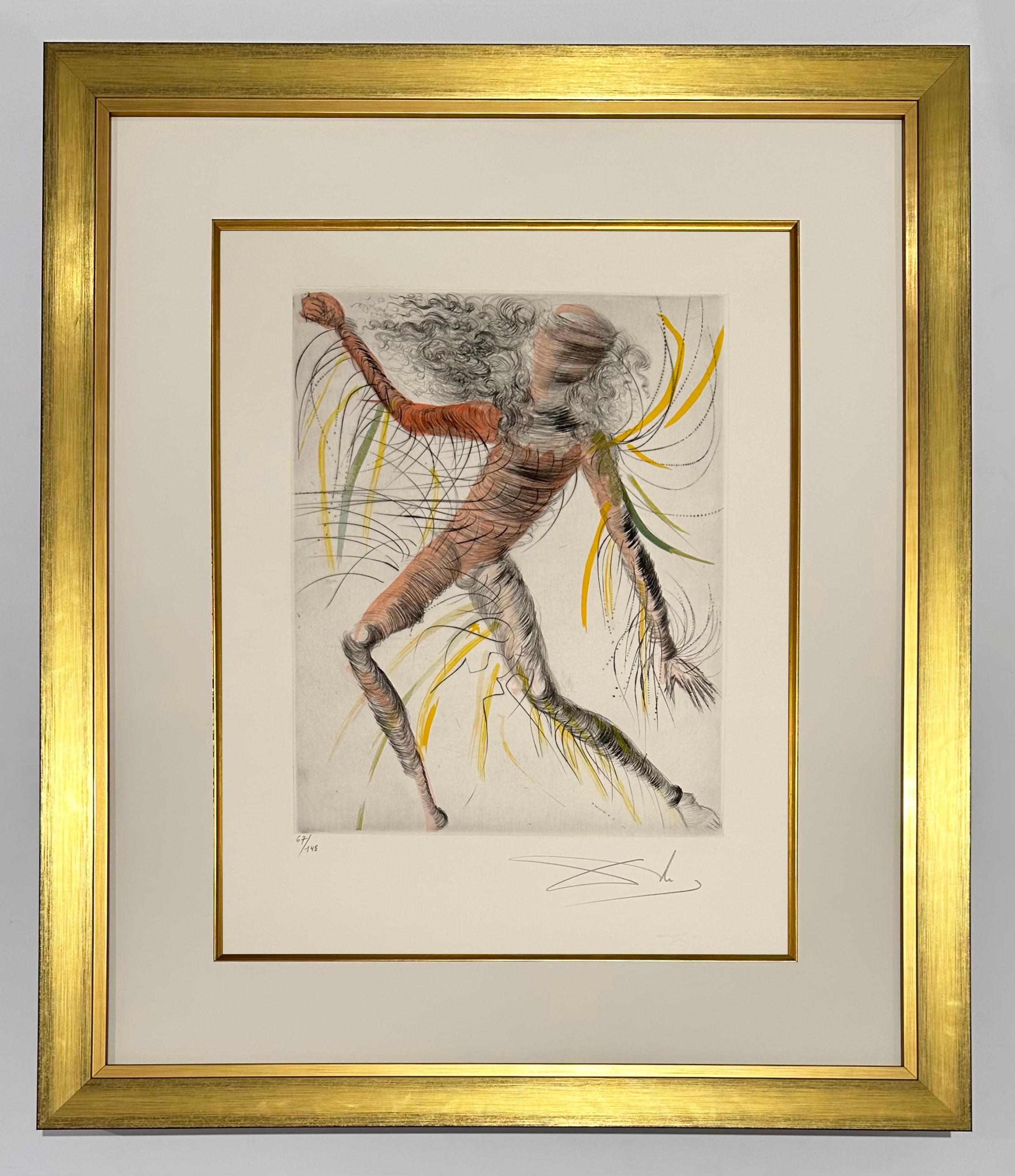El cosmonauta, de Los Hippies - Print de Salvador Dalí