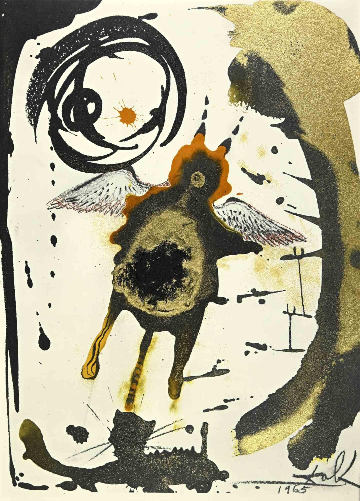 Print de Salvador Dalí - La Creación de las Cosas - Litografía - 1964