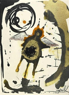 La création de choses - Lithographie - 1964