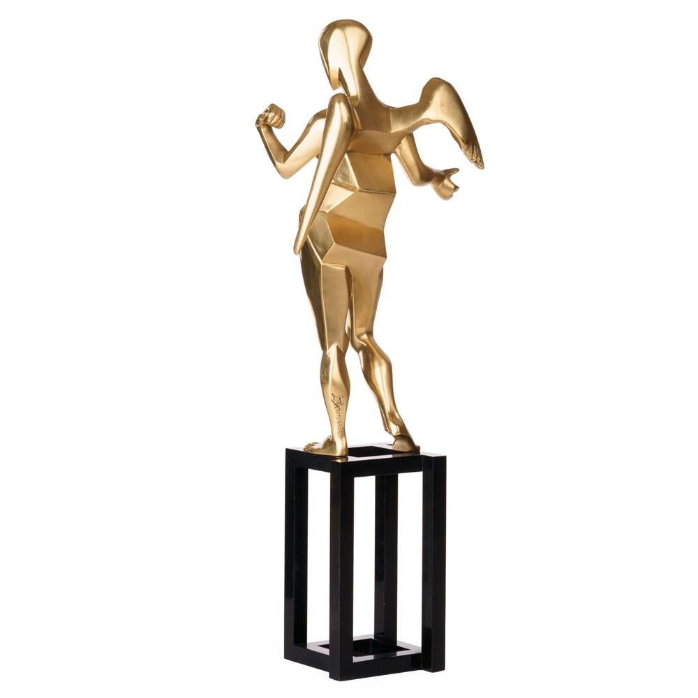 The Cubist Angel - Surrealist Print by Salvador Dalí