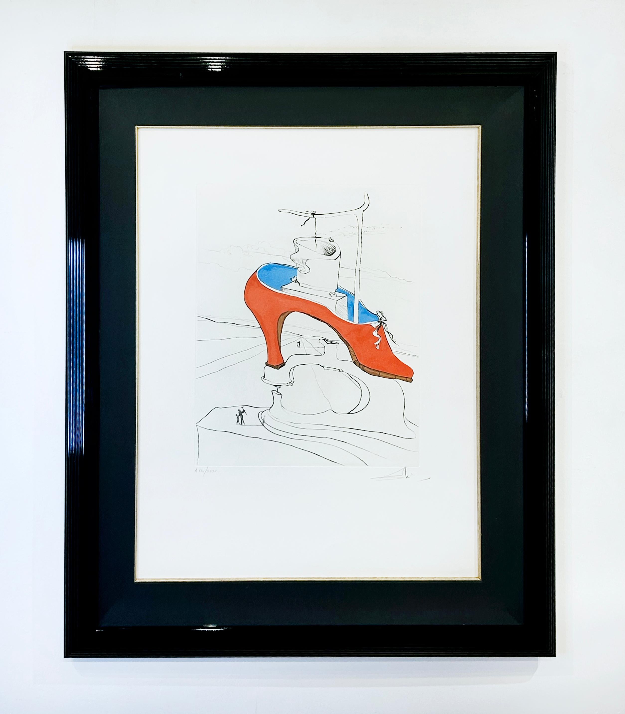 Der Fluch ist besiegt (Surrealismus), Print, von Salvador Dalí