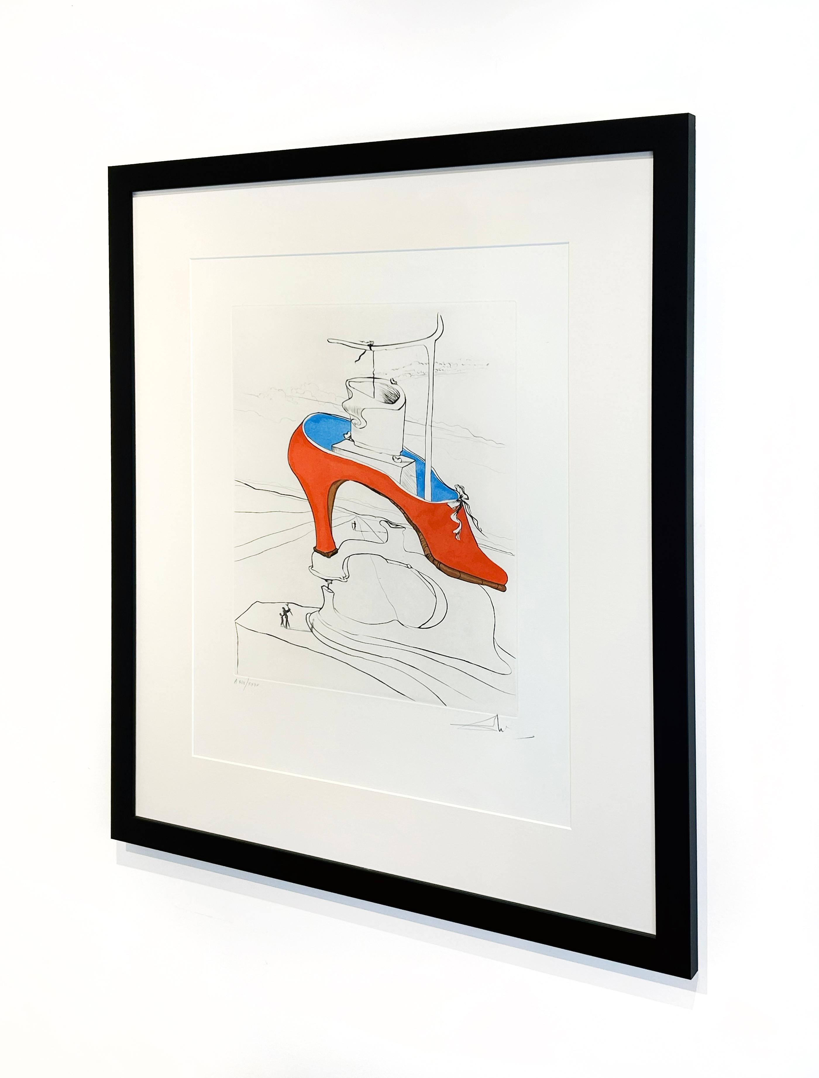 Artista:  Dalì, Salvador
Titolo:  La maledizione conquistata
Serie:  Dopo 50 anni di Surrealismo
Data:  1974
Media:  incisione a puntasecca con colorazione a mano su Arches
Non incorniciato Dimensioni:  26