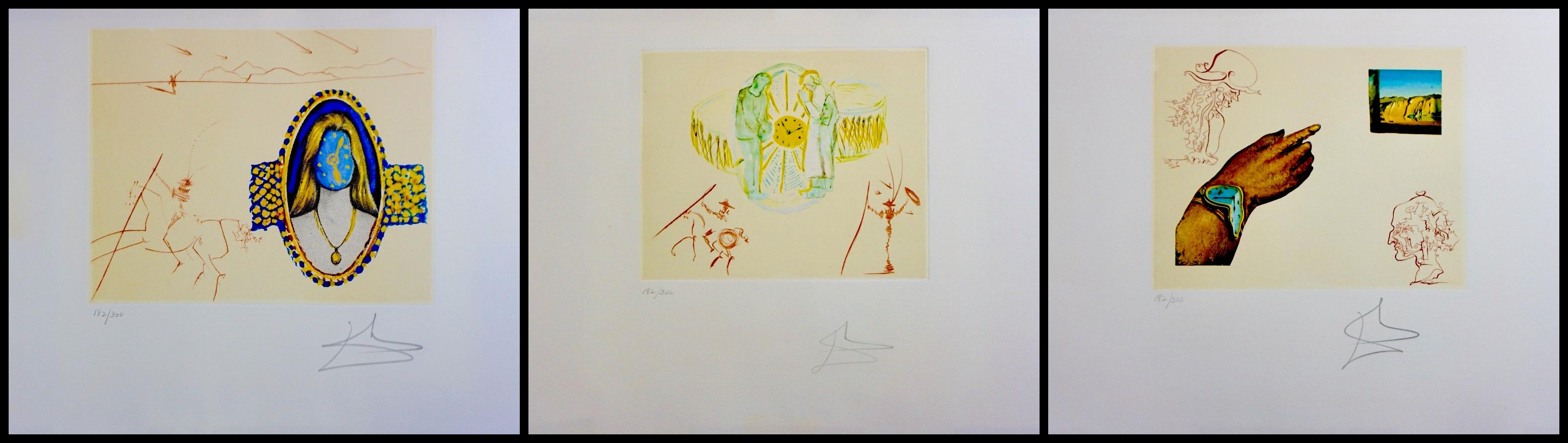 Salvador Dalí Figurative Print - The Cycles of Life Suite 