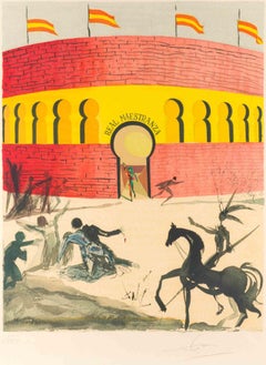 The Death of Carmen - Lithograph - 1970
