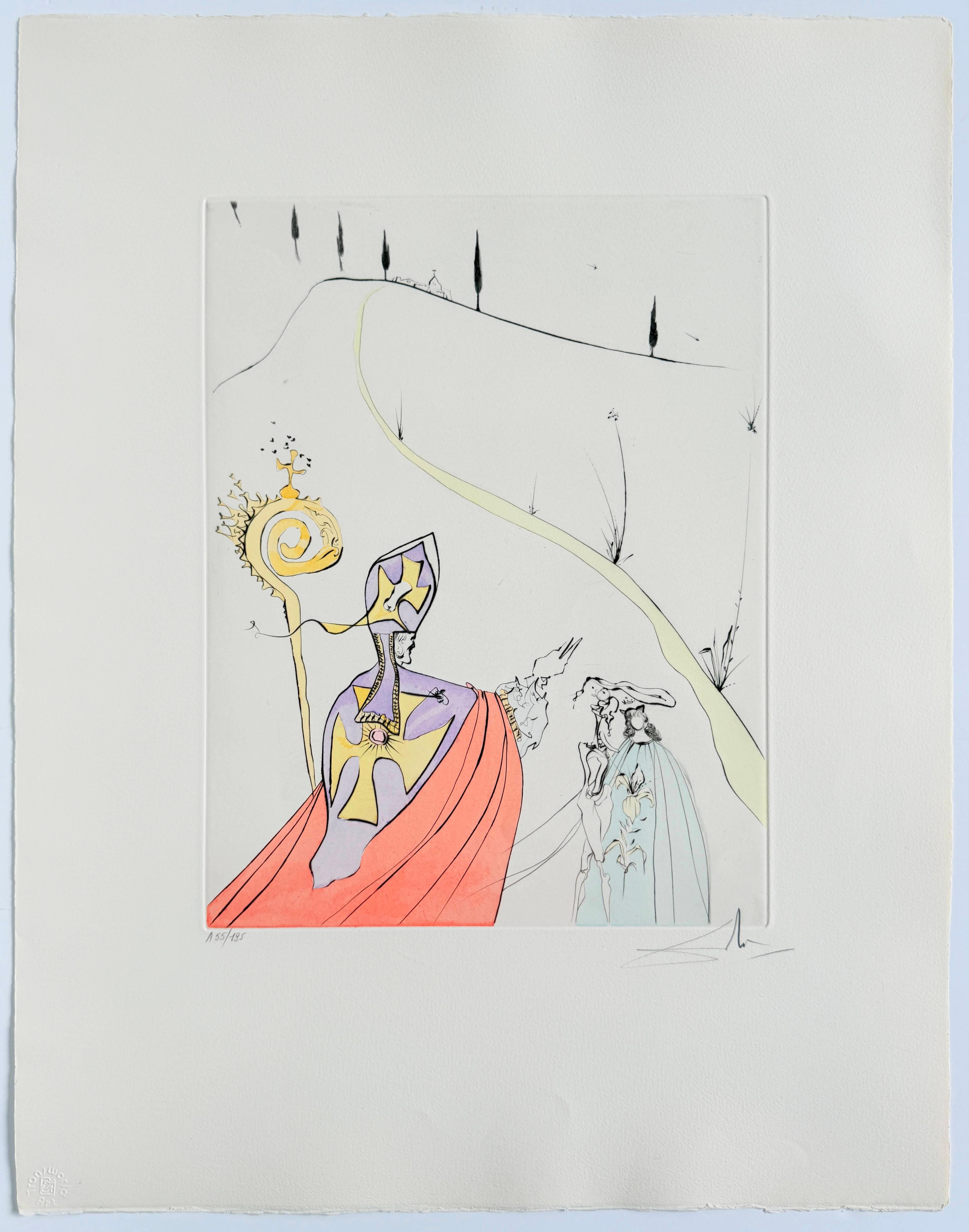 The Divine Love of Gala - Modern Art by Salvador Dalí