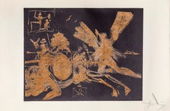 The Face in the Windmill, Lithograph by Salvador Dali, 1965