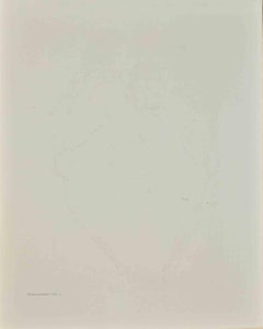 The Fallen Angel - Woodcut Print - 1963