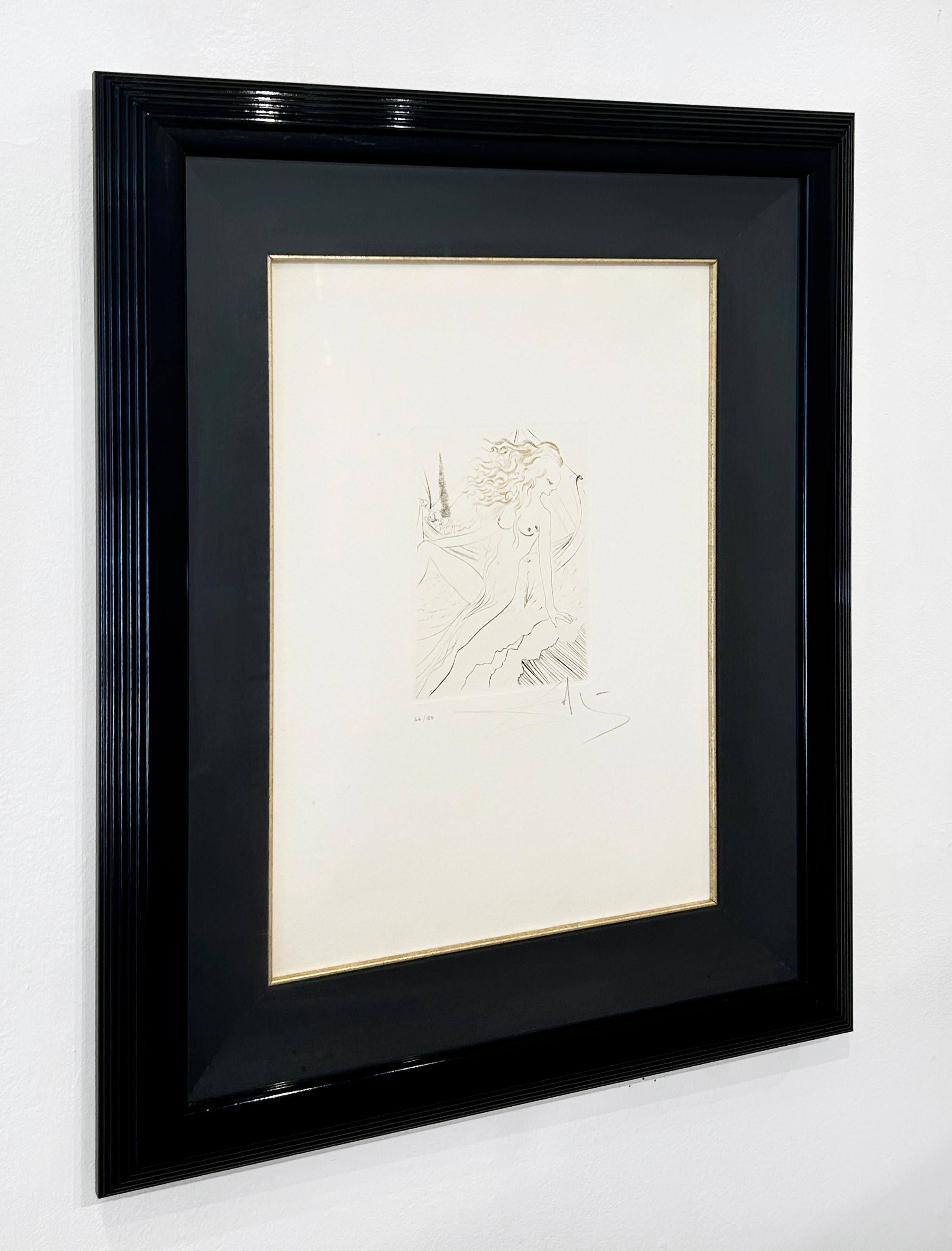 La fiance du roi de Garbe - Surréalisme Print par Salvador Dalí