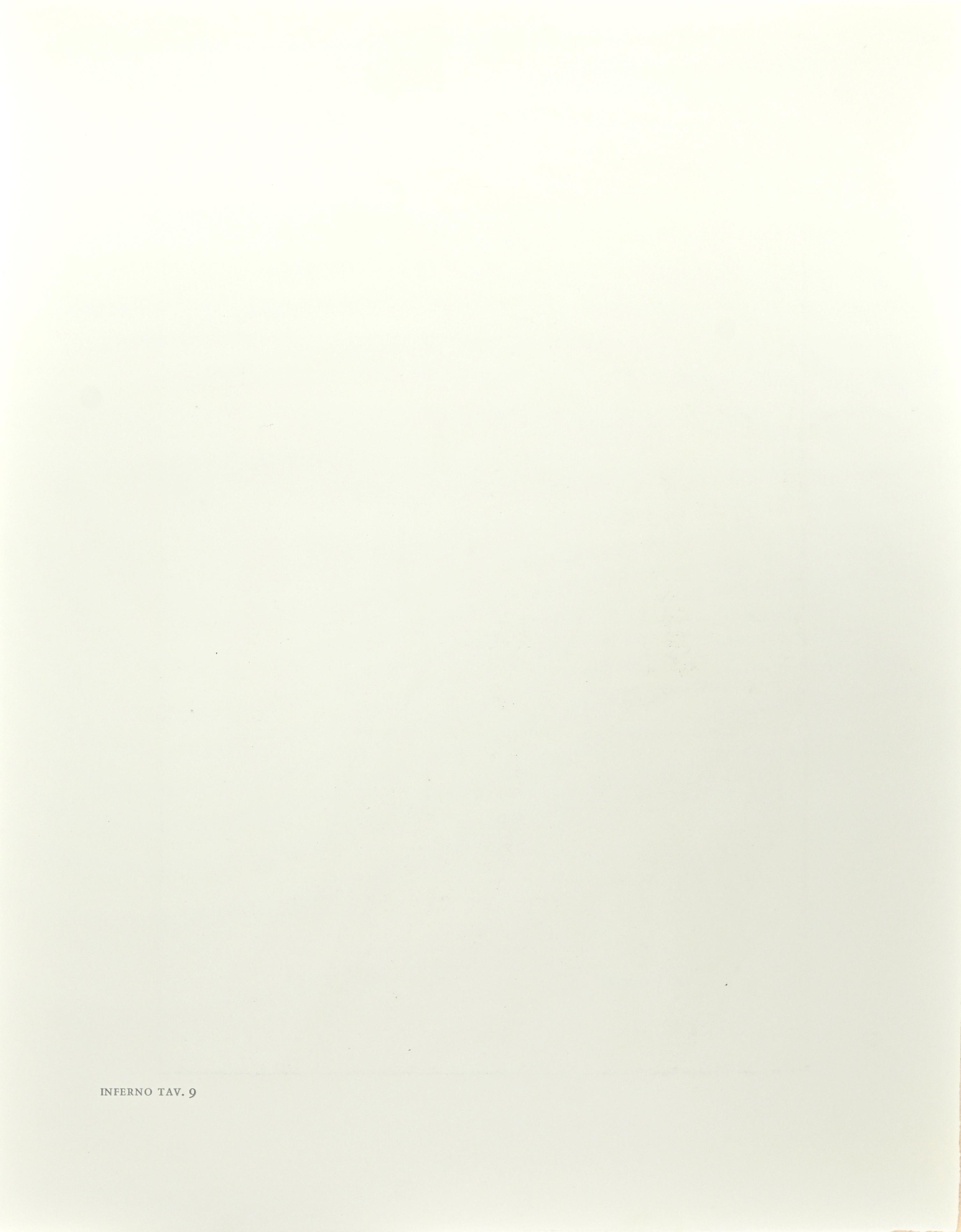 Le Furie - Stampa xilografica attribuita a Salvador Dalì - 1963 - Print Surrealismo di Salvador Dalí