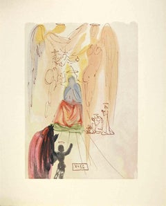 The Garden of Christ - Gravure sur bois - 1963