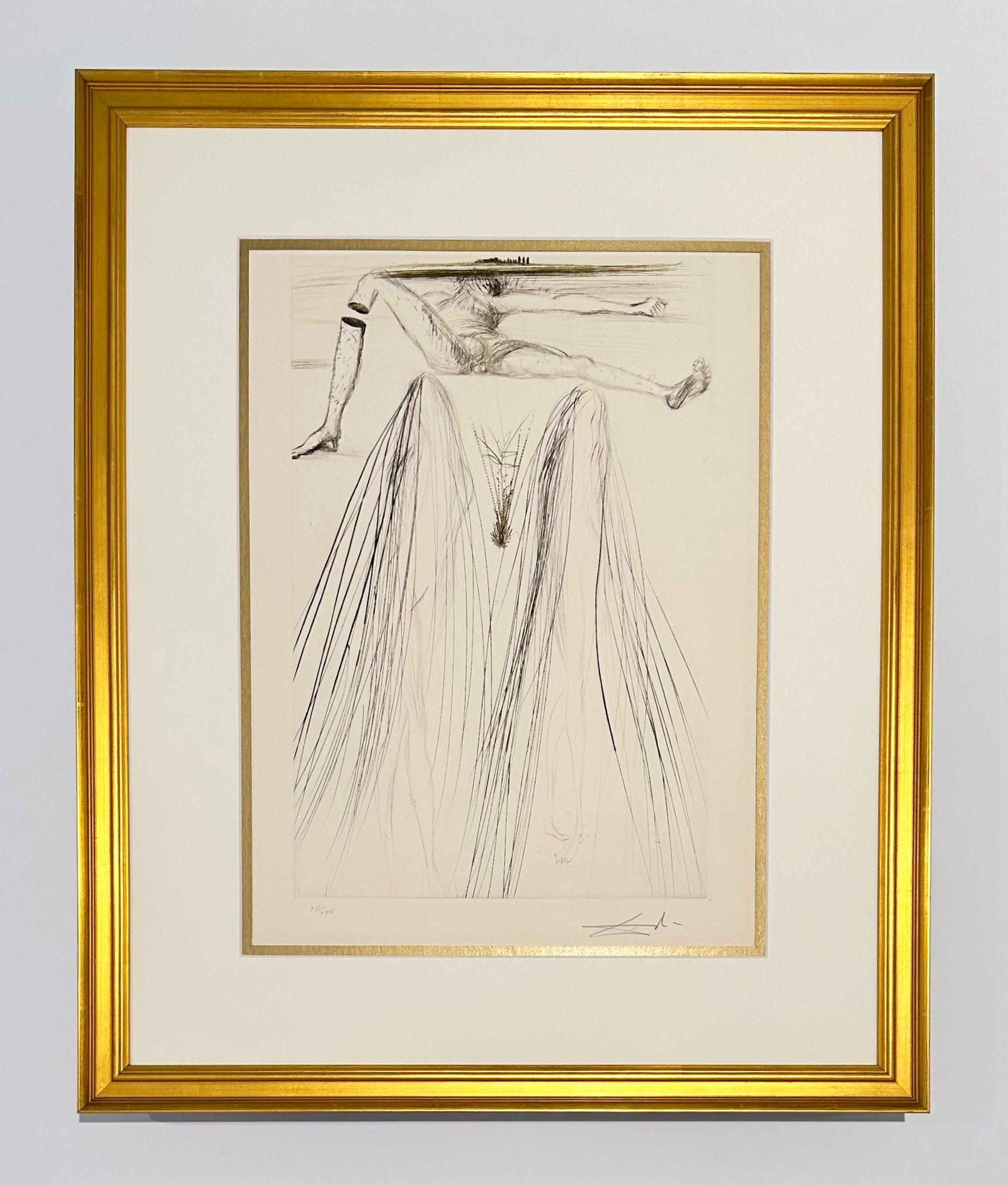 El gigante Beliagog, de Tristán e Iseult - Print de Salvador Dalí
