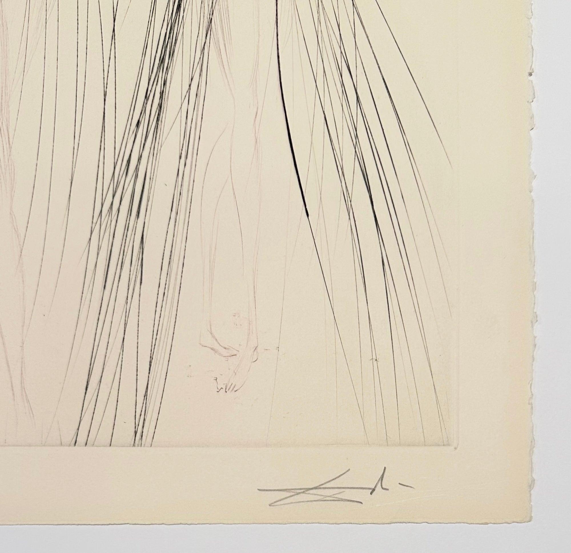 El gigante Beliagog, de Tristán e Iseult - Print Surrealista de Salvador Dalí