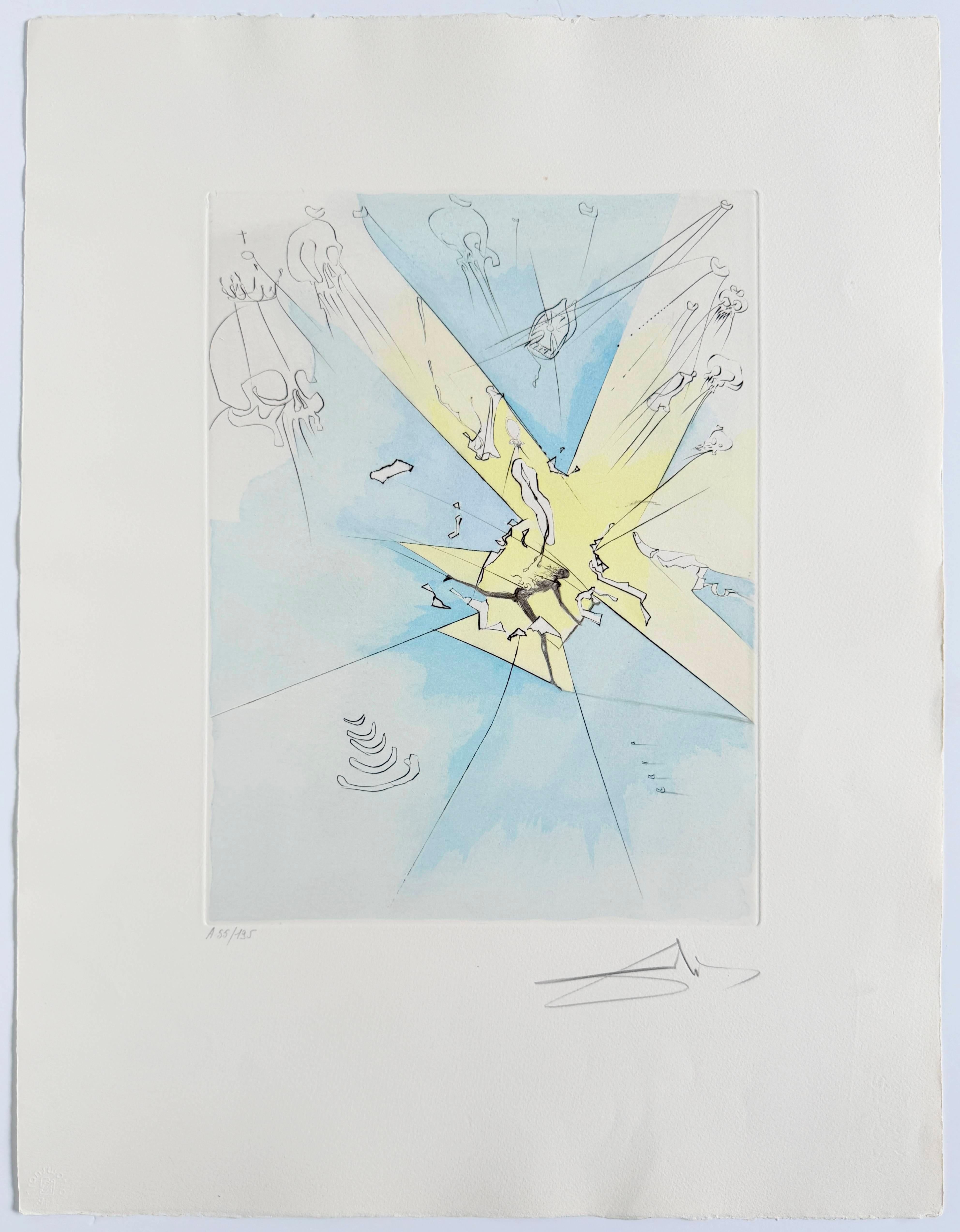 The Great Inquisitor Expels the Saviour - Print by Salvador Dalí