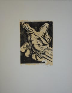 The Hand - Original signed lithograph - 1967