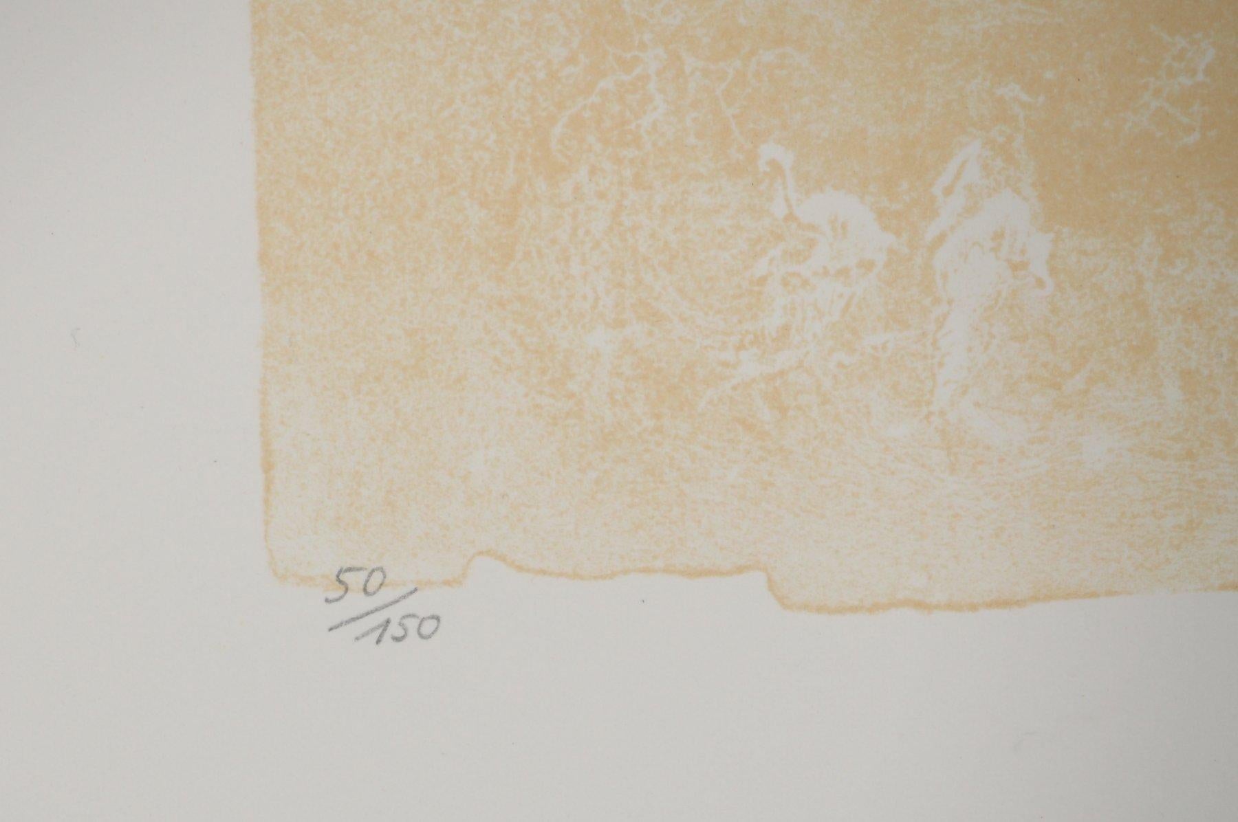 La mano - Litografia originale firmata (Field #67-2) 2