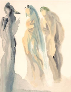Salvador Dalí, The Bishop Cum Troubadour (M.A&M.1039-1138 ; F.189-200)