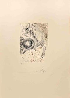 The Hell of Cruel Beauties - Etching and Drypoint - 1972
