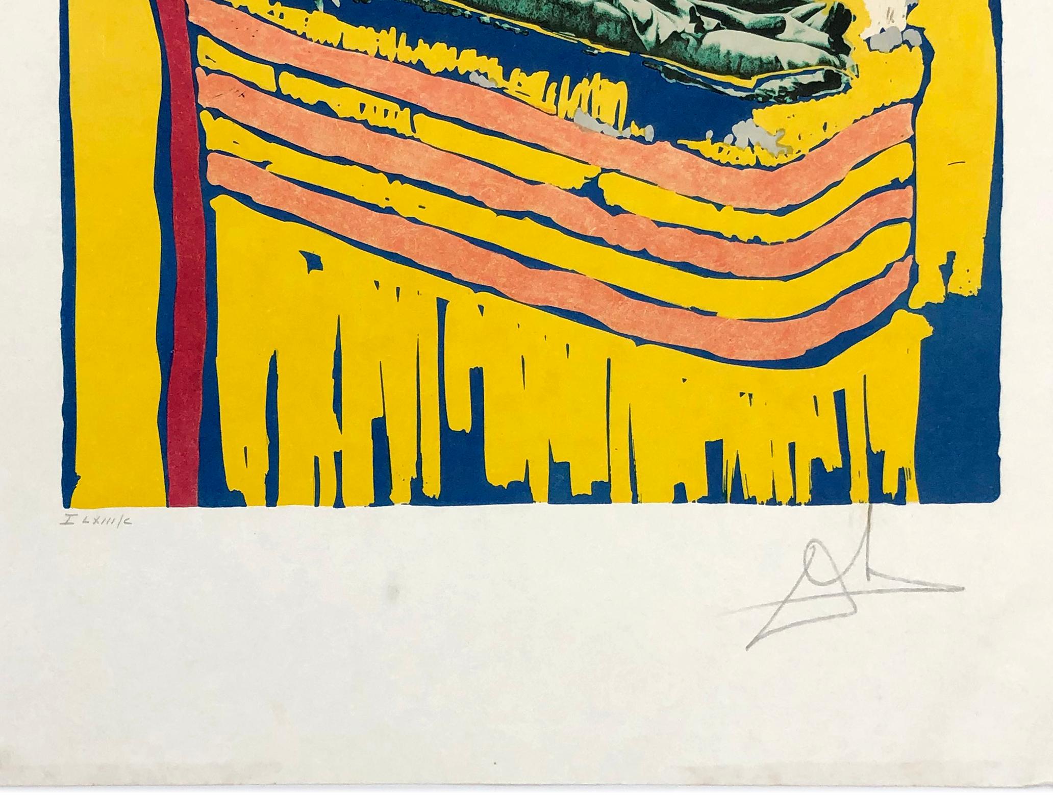 La Inmaculada Concepción (litografía firmada a mano) - Print de Salvador Dalí