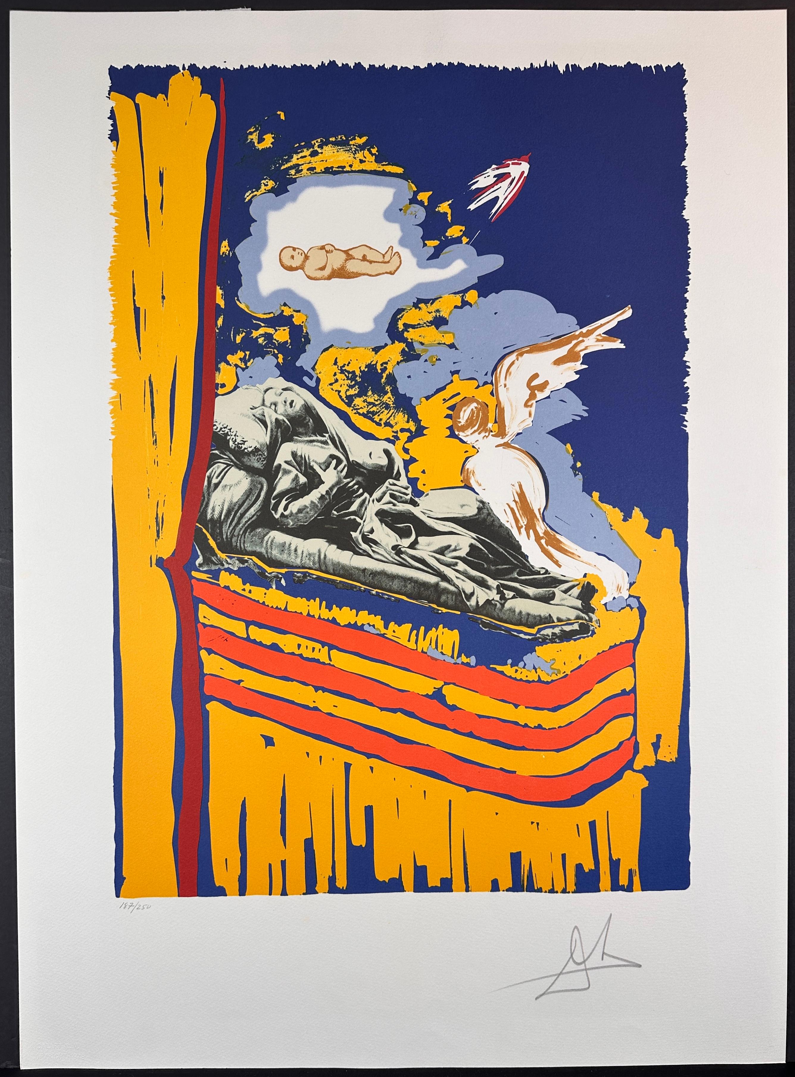 Salvador Dalí Figurative Print - The Immaculate Conception