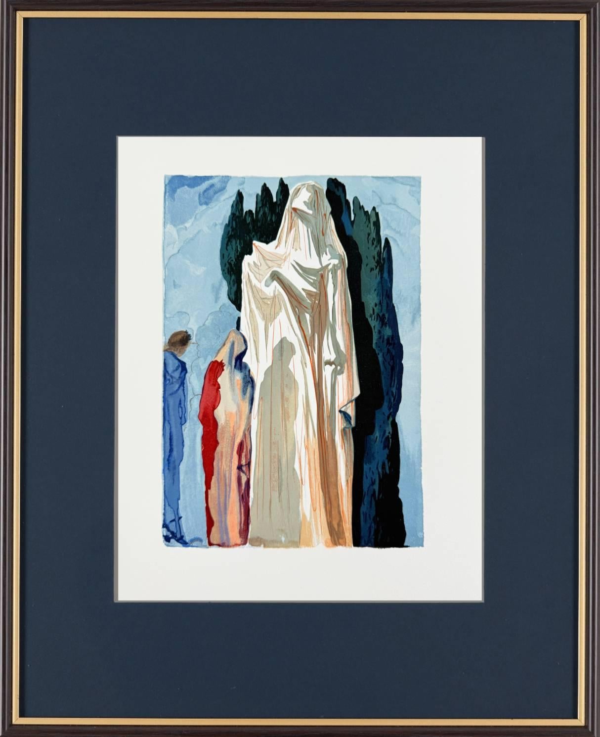 The Inferno, Canto 10 - The Heretics - Print by Salvador Dalí