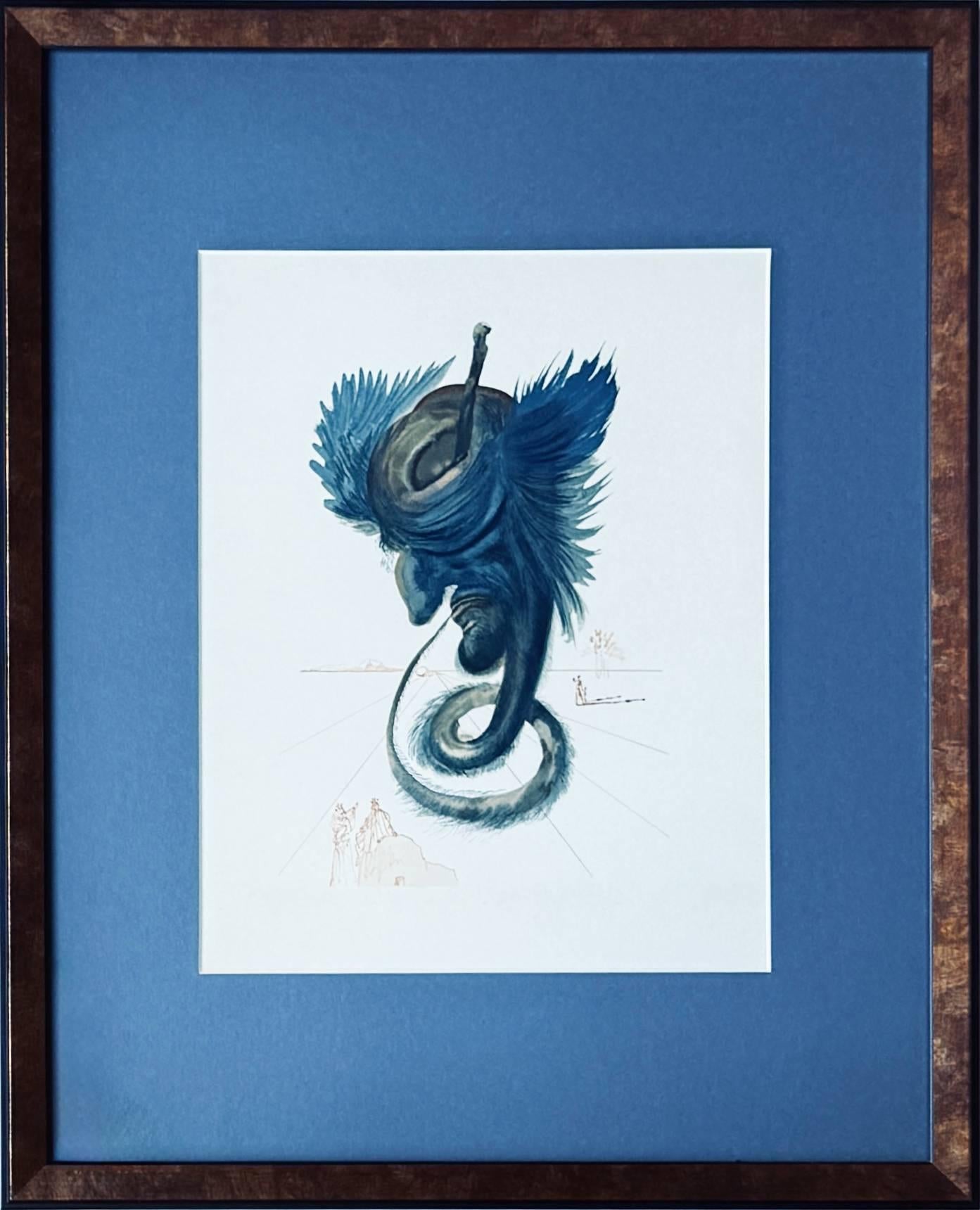 L'Inferno, Canto 20 - Devins et sorciers - Art di Salvador Dalí