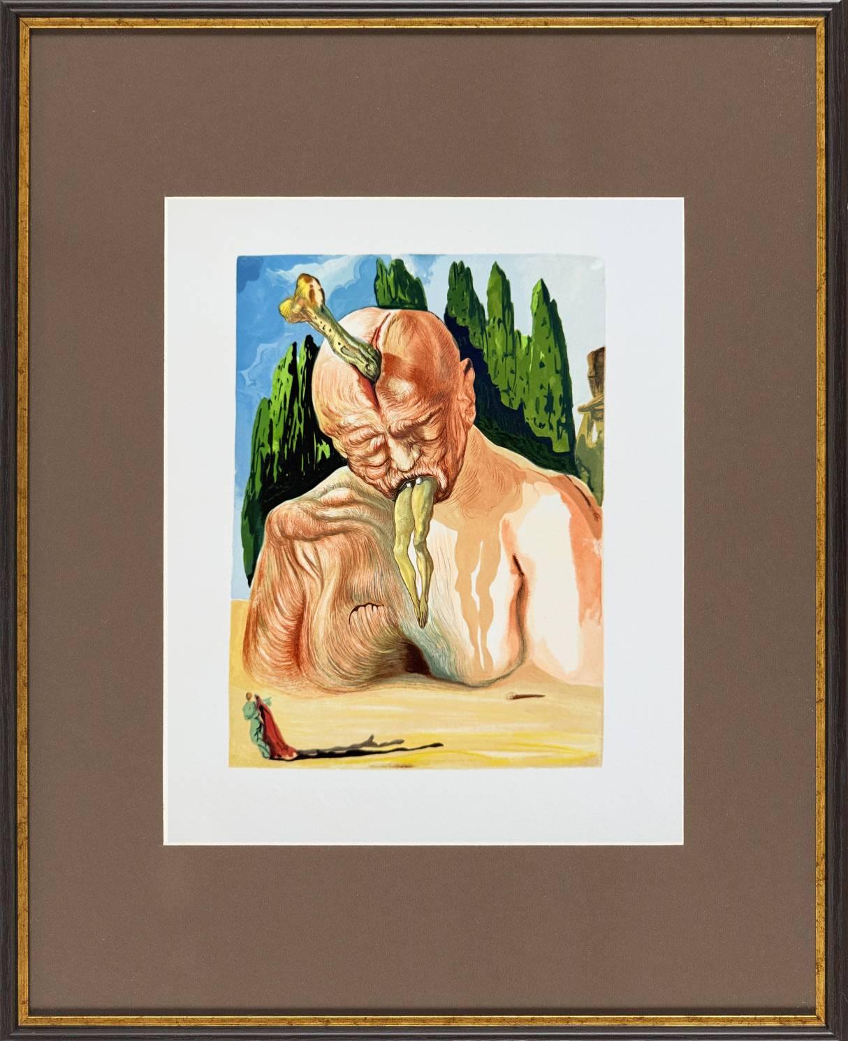 The Inferno, Canto 27 - Un diable logicien - Print by Salvador Dalí