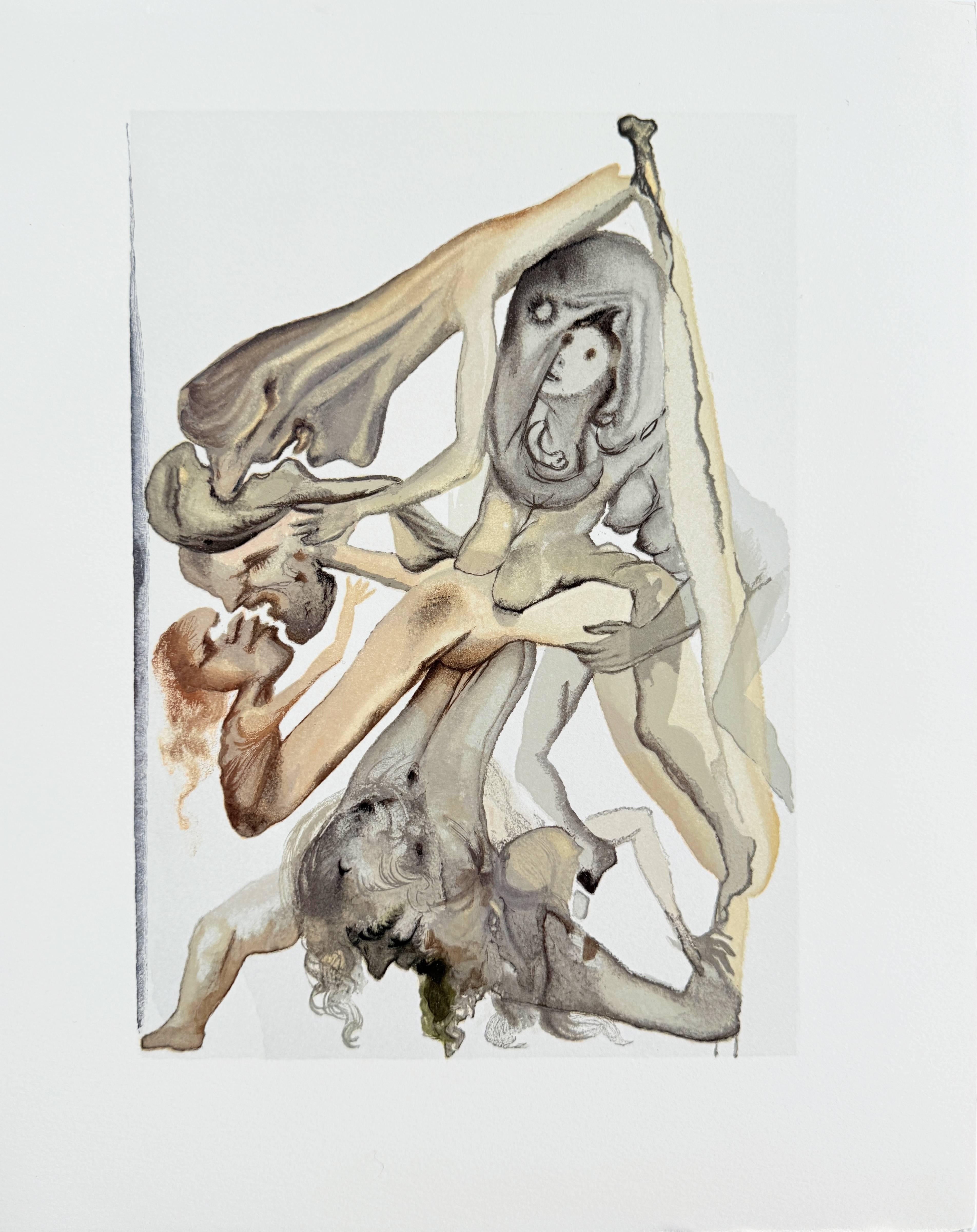 Salvador Dali (1904-1989) - Das Inferno, Canto 4 - Vorhölle

Original-Holzschnitt von 1960.

Abmessungen des Werks: 33 x 26,2 cm

Verlag: Les Heures Claires, Paris.

Referenz: Catalogue raisonne Michler & Lopsinger Nr. 1104

--

Dieser