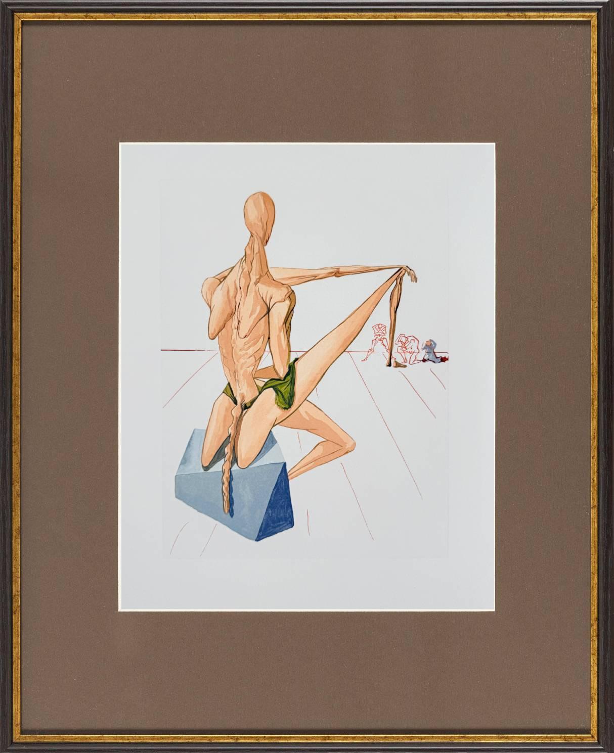 The Inferno, Canto 5 – Minos – Print von Salvador Dalí