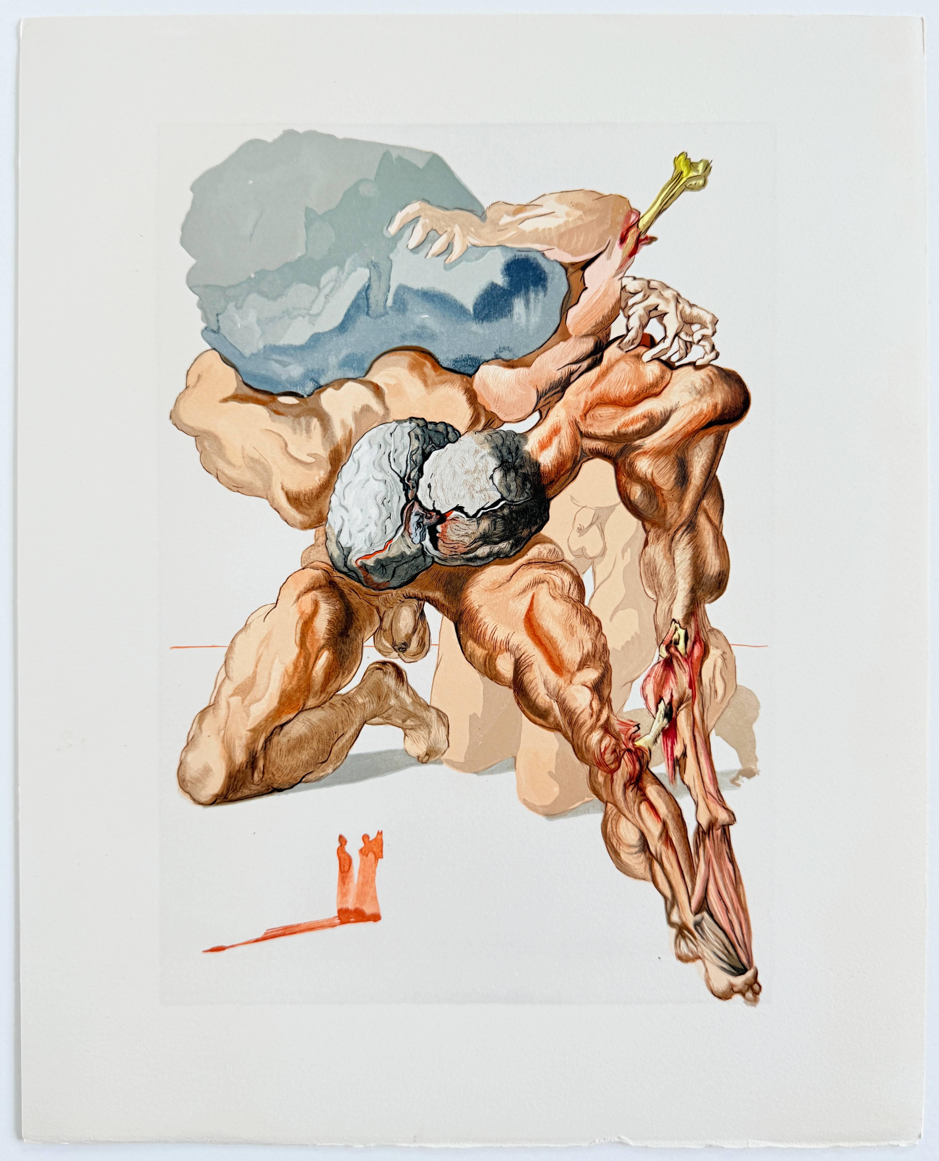 The Inferno, Canto 7 - The Avaricious and the Prodigal For Sale 2