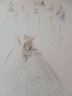 The Knights of King Arthur - Original Etching, Handsigned  (Field #70-10M)