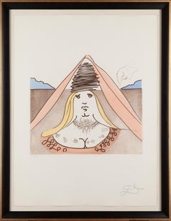 Die Dame Dulcinea aus der Historia de Don Quichote de la Mancha