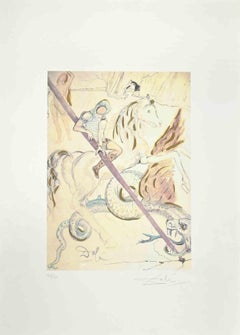 The Lance of Chivalry - Lithograph - 1978