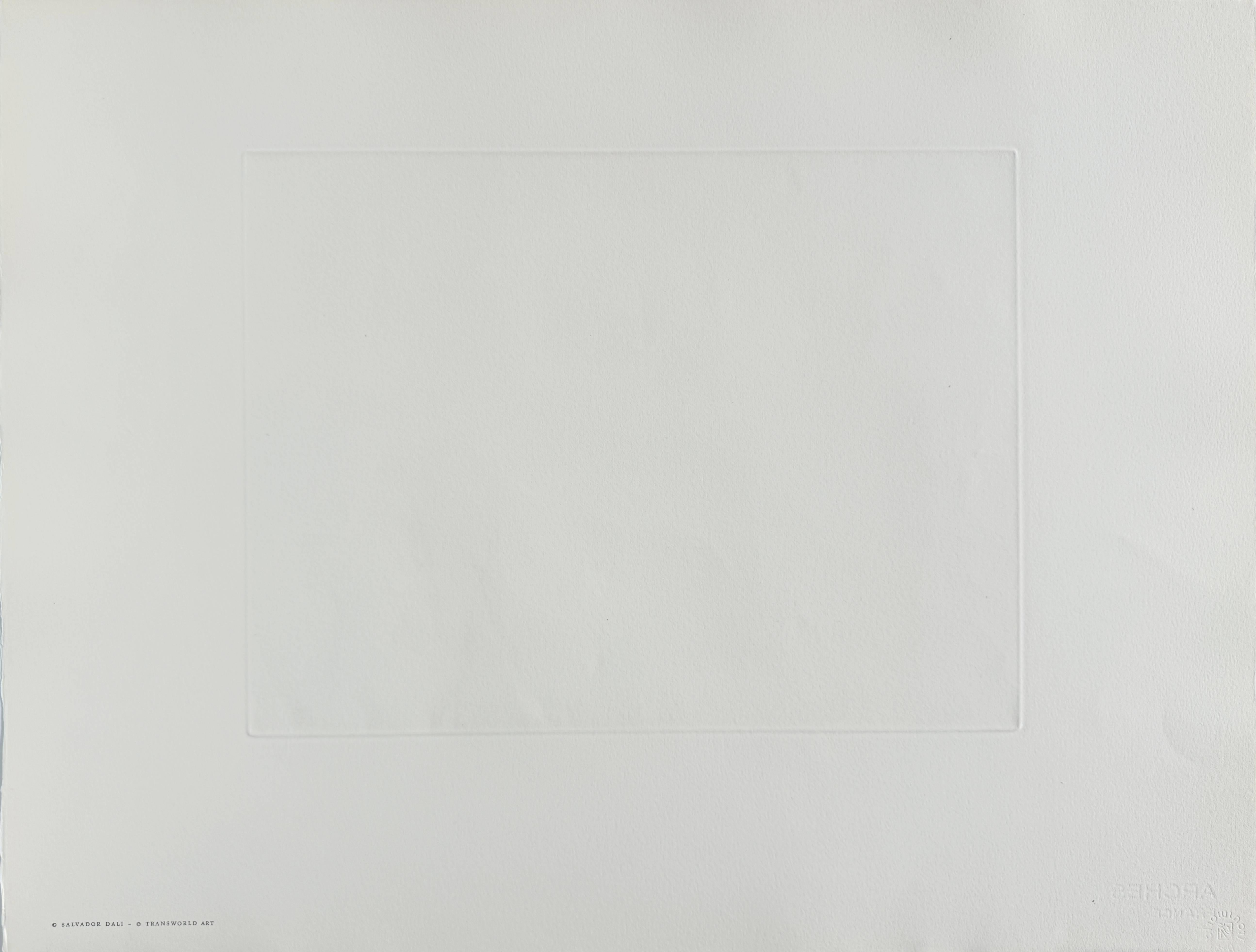 The Laurels of Happiness - Modern Print by Salvador Dalí