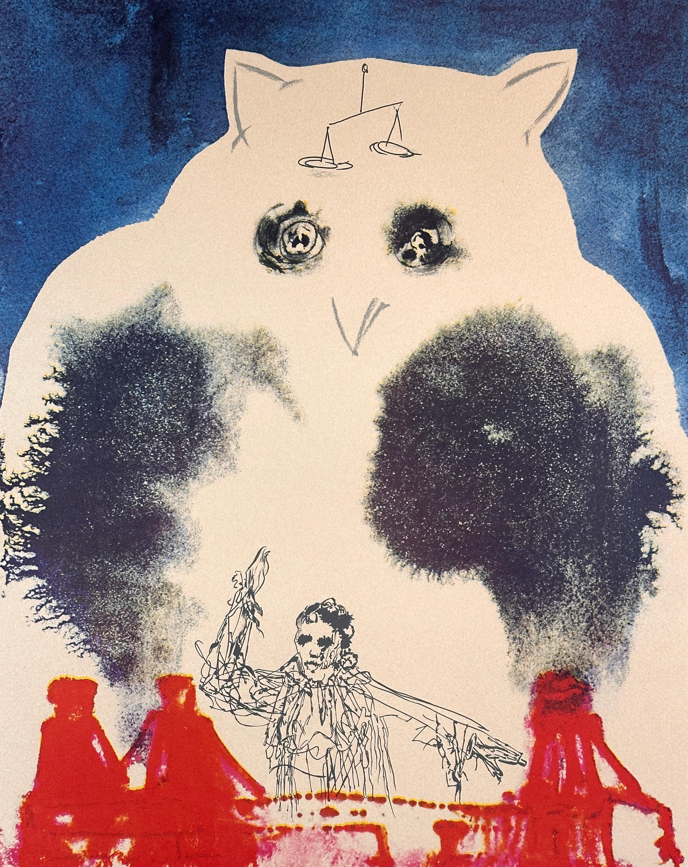 El abogado - Print de Salvador Dalí