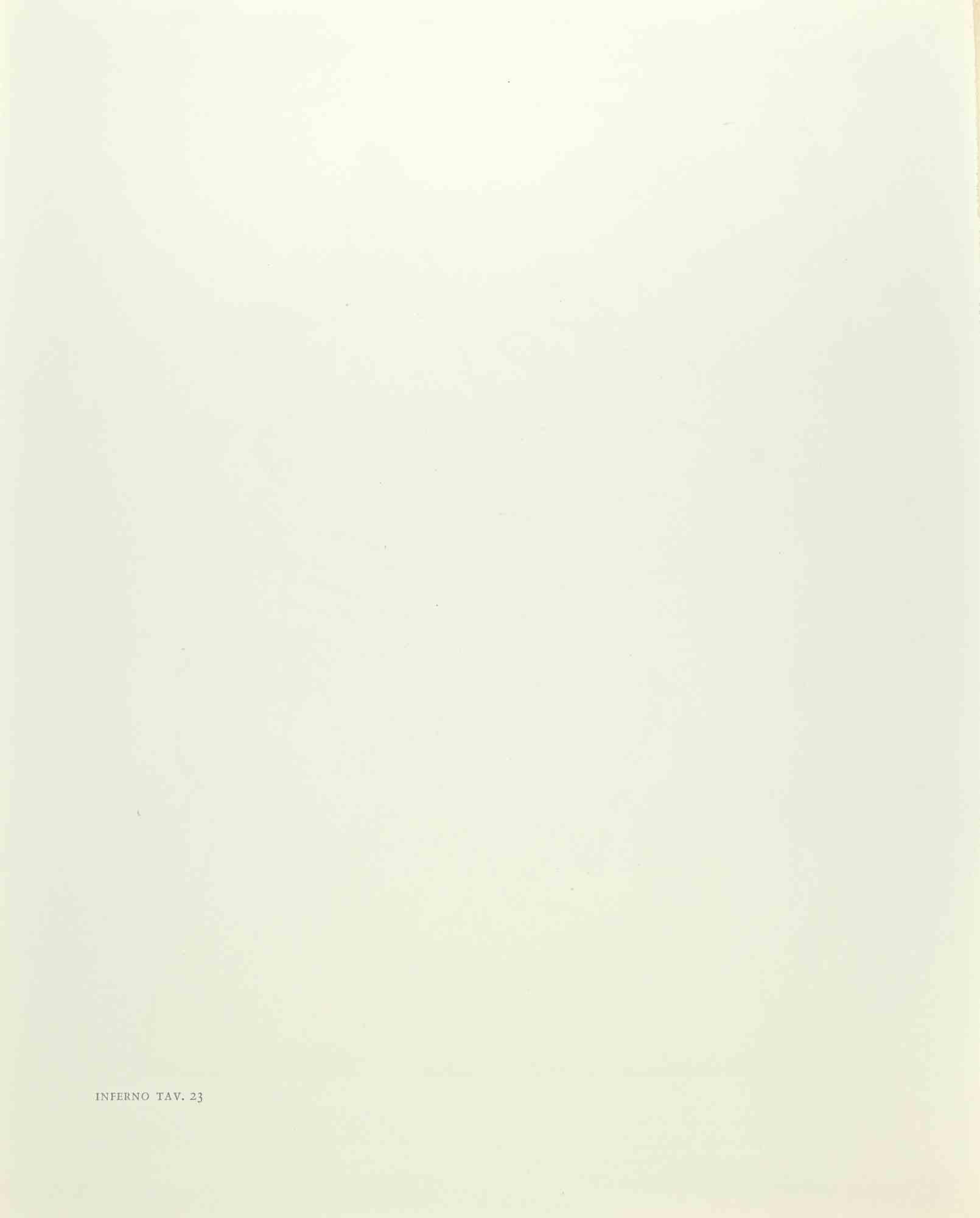 Les larmes - gravure sur bois - 1963 - Surréalisme Print par Salvador Dalí