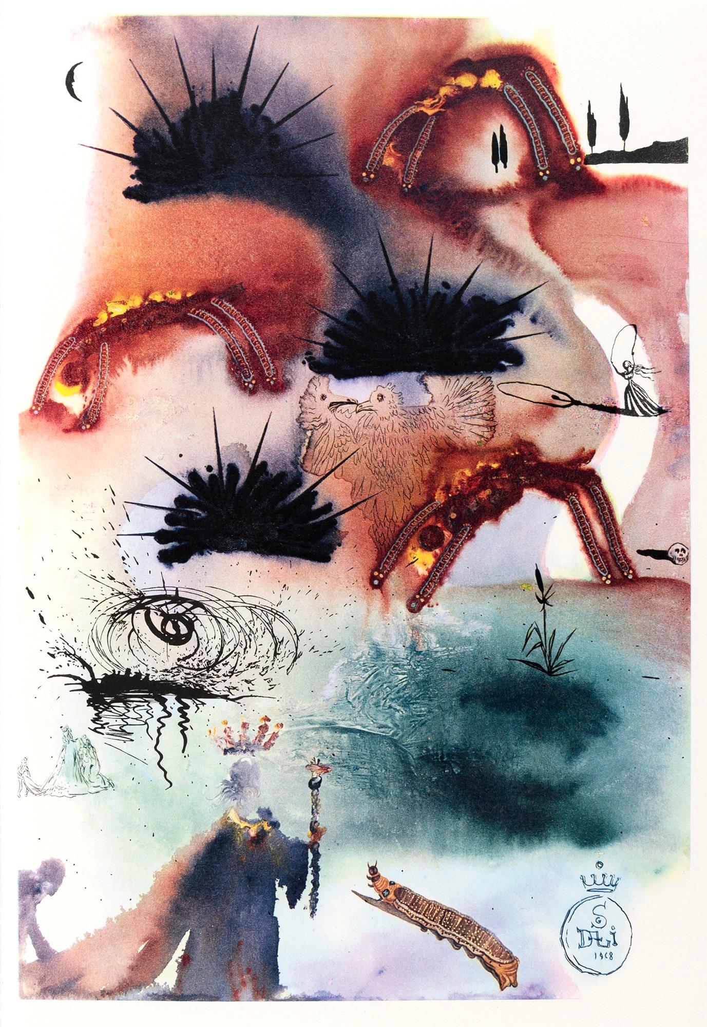 Héliogravure on Papeterie de Mandeure vélin paper. Paper Size: 16.93 x 11.22 inches. Inscription: Signed in the plate and unnumbered, as issued. Catalogue raisonné references: Dalí, Salvador, et al. Salvador Dalí: Catalogue Raisonné of Etchings and