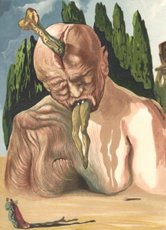 Vintage Salvador Dali, The Logician Devil (M. & L. 1039-1138; F. 189-200)
