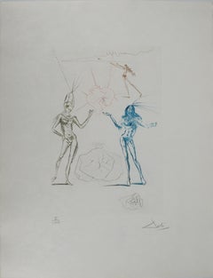 The Lovers Condemned - Original Etching Handsigned (Field #70-10 J)