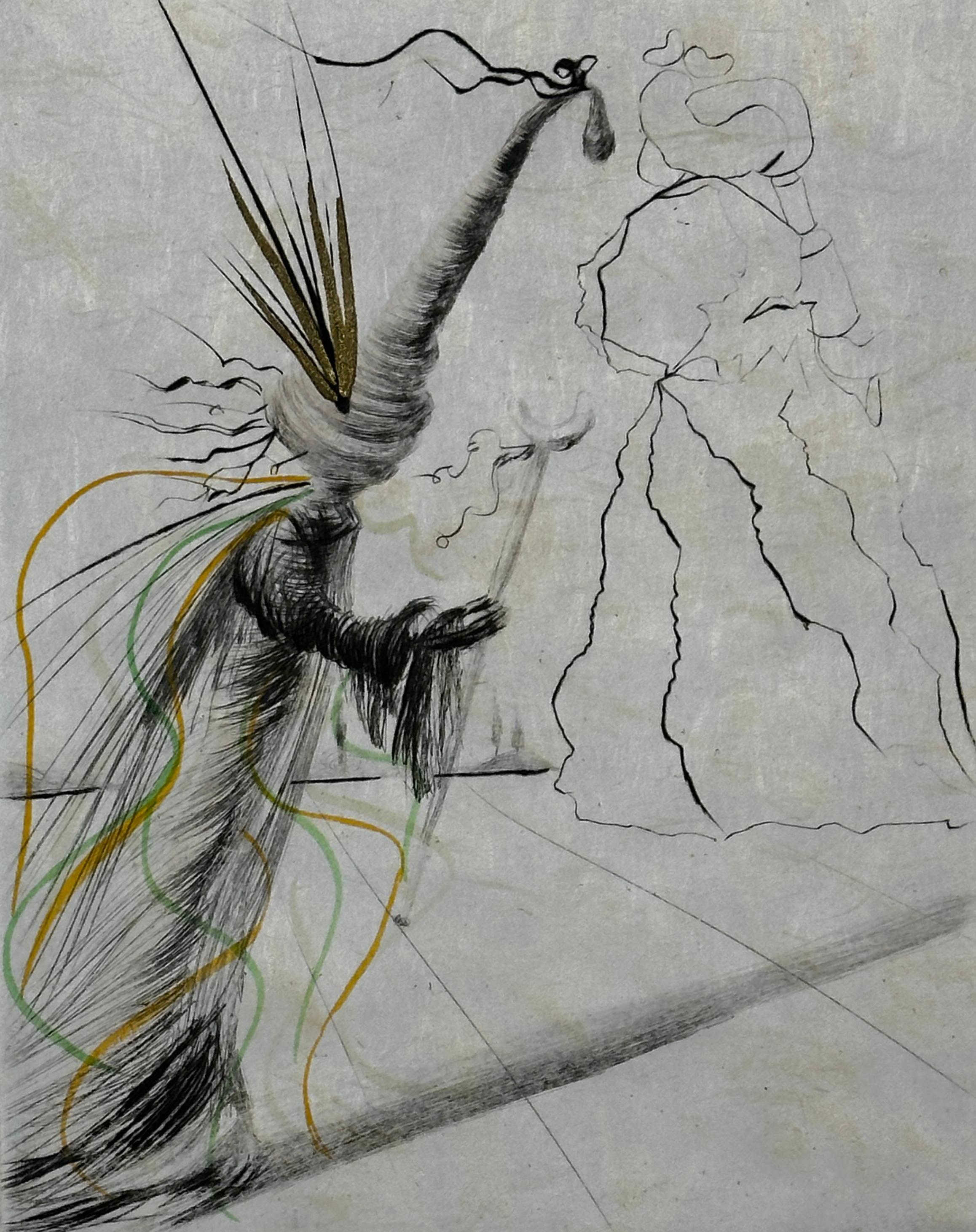 Les Magiciens l'Illusioniste - Print de Salvador Dalí