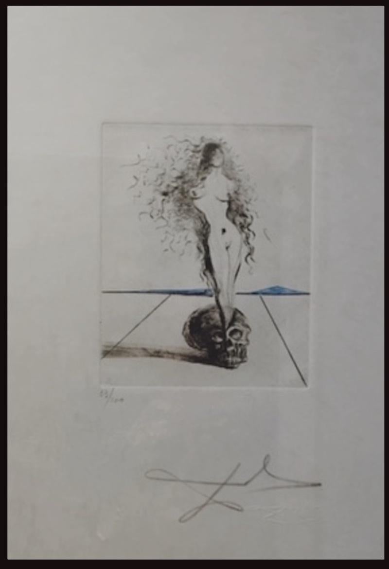 Salvador Dalí Nude Print - The Magicians Vanite