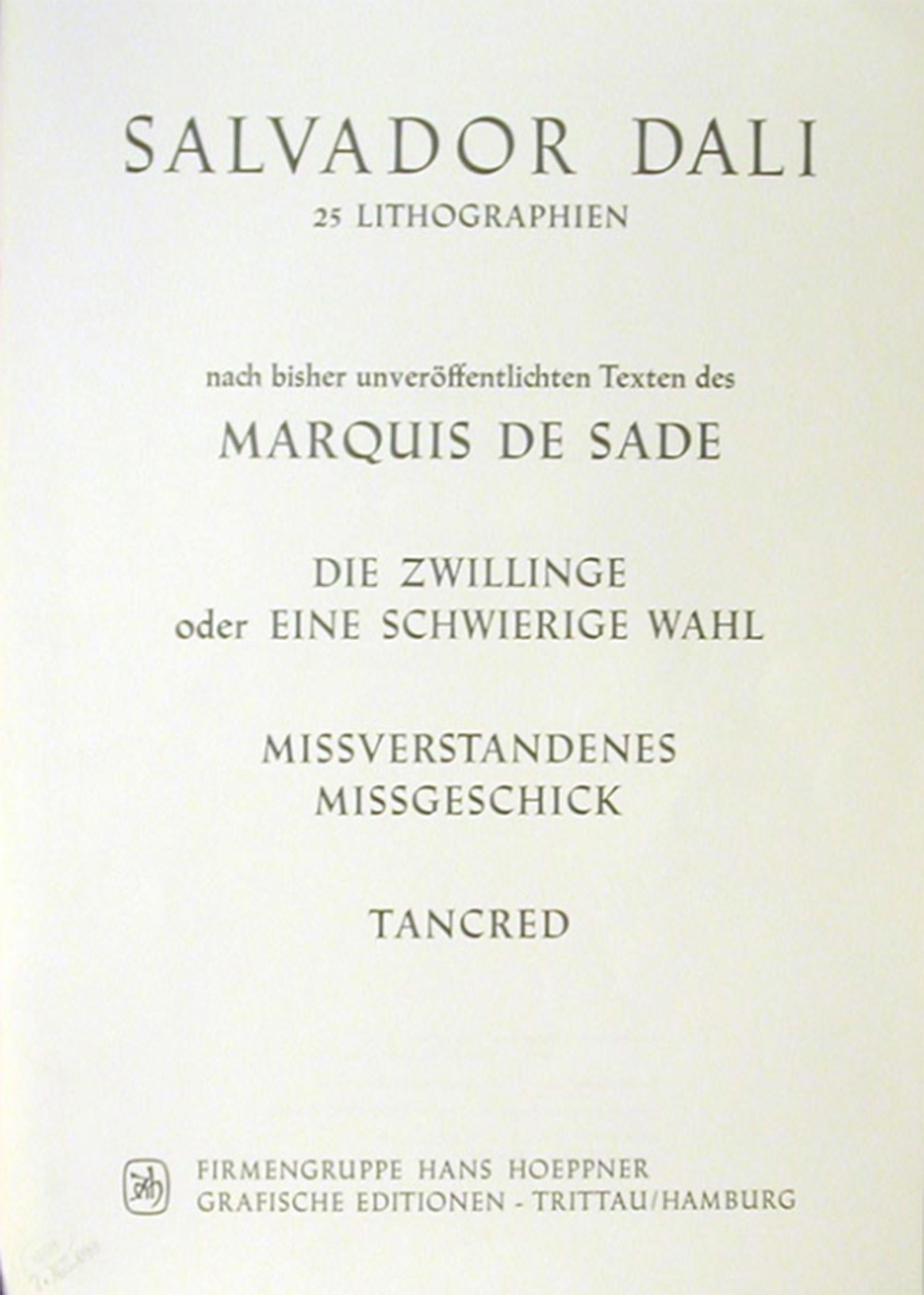 salvador dali marquis de sade
