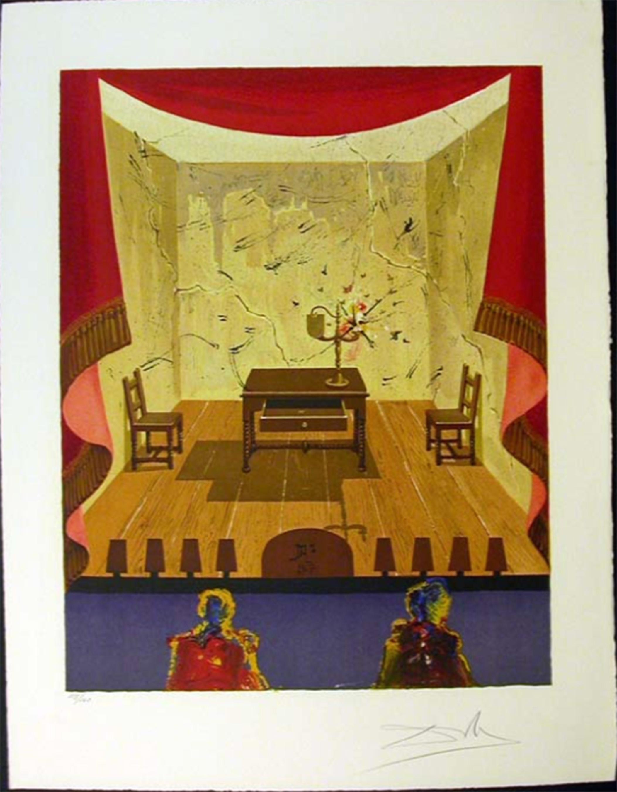 The Marquis de Sade Suite (25 Signed and Numbered Lithographs in Original Box) - Surrealist Print by Salvador Dalí