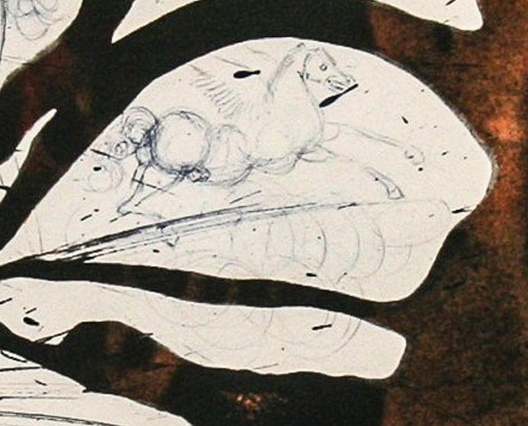 Salvador Dali The Milky Way La Voie Lactee Etching By Salvador Dali The Mythology Suite For Sale At 1stdibs