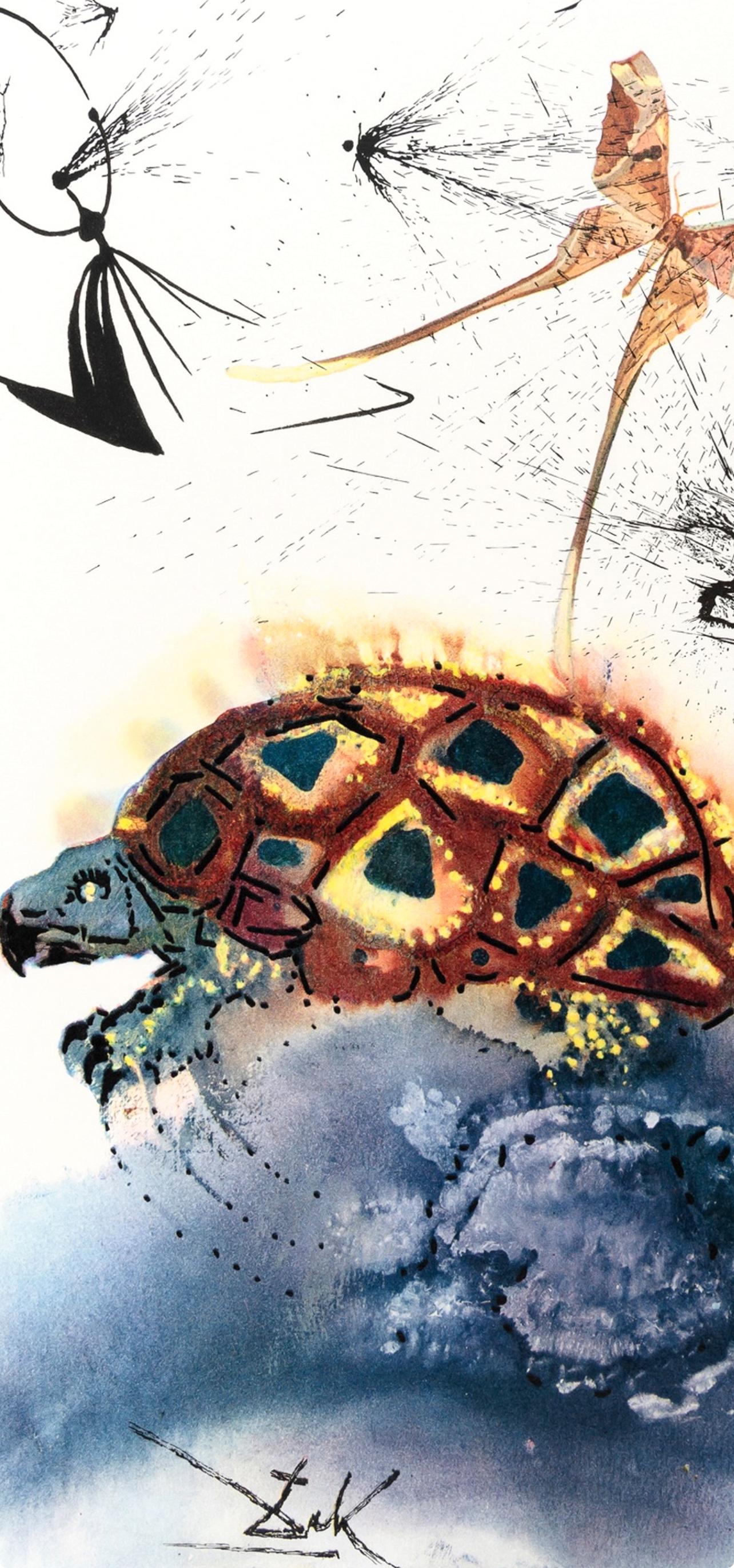 The Mock Turtle's Story (Field 69-5, A-M), Alice's Adventures in Wonderland - Surrealist Print by Salvador Dalí